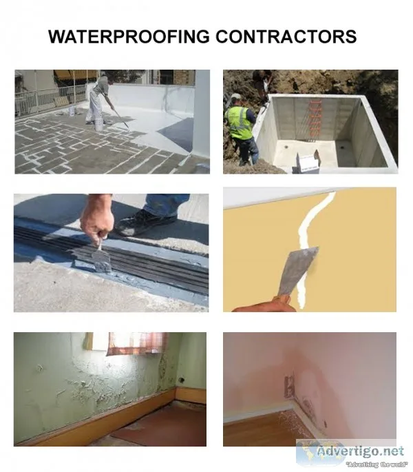 Waterproofing Contractors  Waterproofing Solution Services