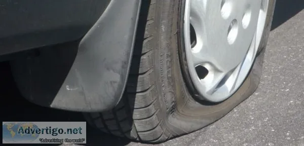 Flat tire change near me