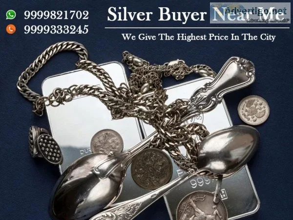 Cash For Silver In Noida  Sell Silver Online