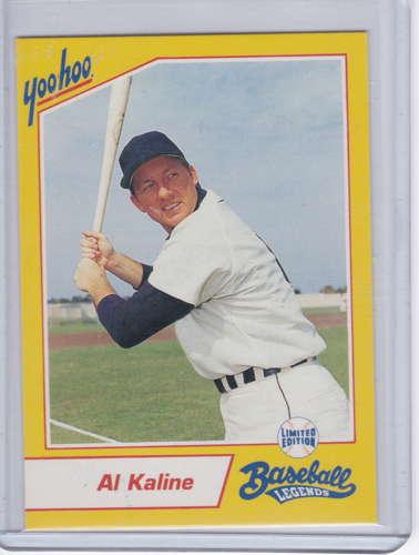 Al Kaline 1993 Yoo-Hoo Baseball Legends LTD