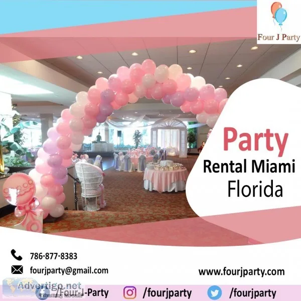 Party Rental Miami Florida