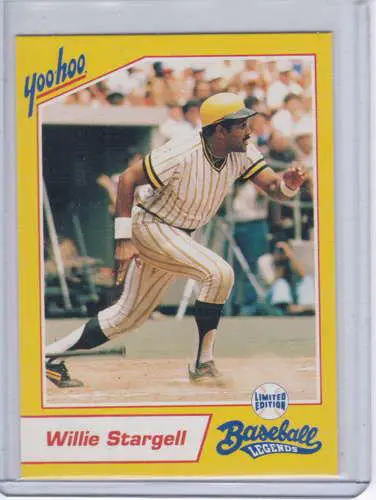 Willie Stargell 1993 Yoo-Hoo Baseball Legends LTD