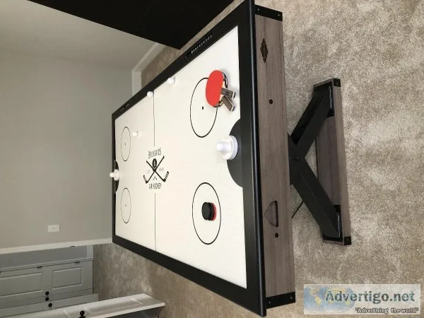 Commercial Air Hokey with ping pong table top