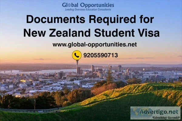 Documents Required for New Zealand Student Visa