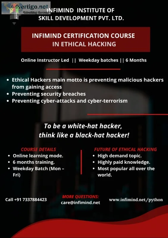 Ethical Hacking at Infimind Institute of Skill Development in Ba