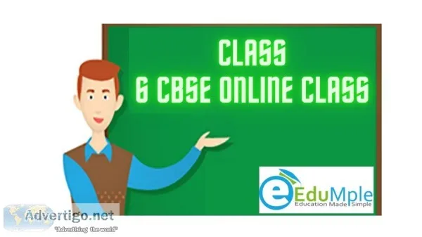 Class 6 CBSE online class