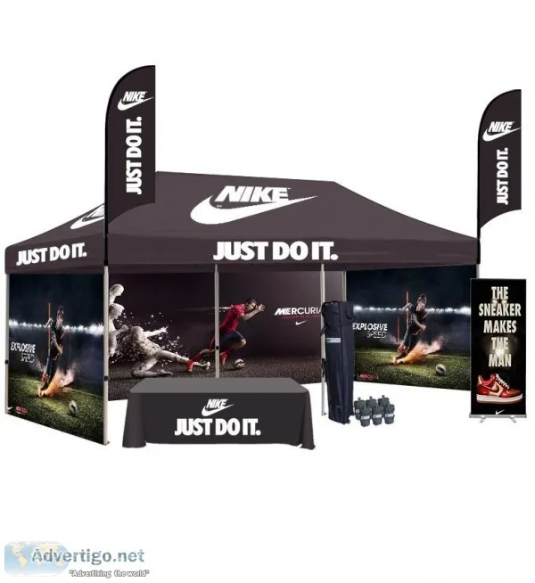 Custom Canopy Tents With Graphic Printing   - Tent Depot  Canada