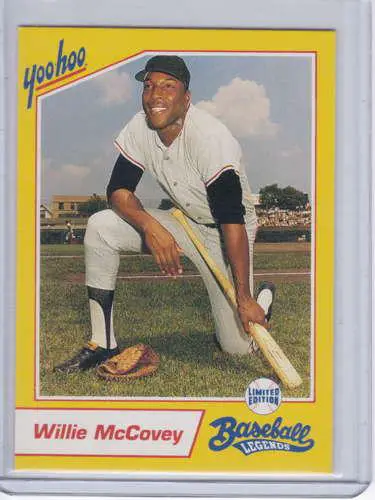 Willie McCovey 1993 Yoo-Hoo Baseball Legends LTD