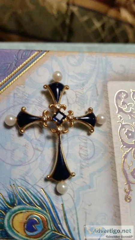 Midnight Sapphire Cross
