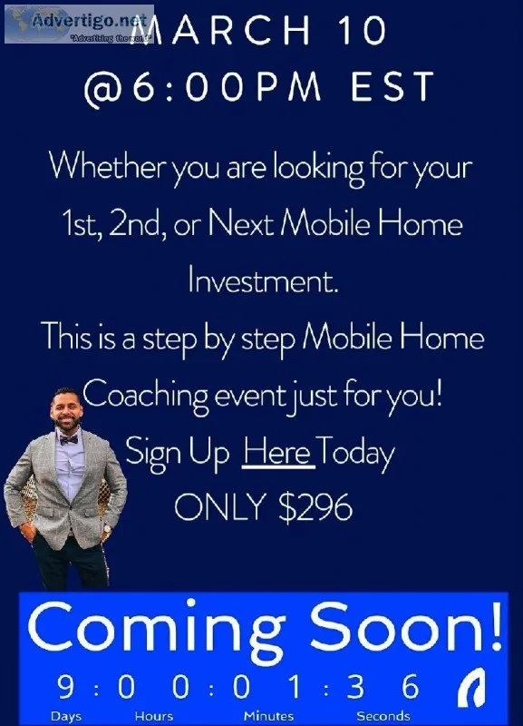 Mobile Home investing webinar