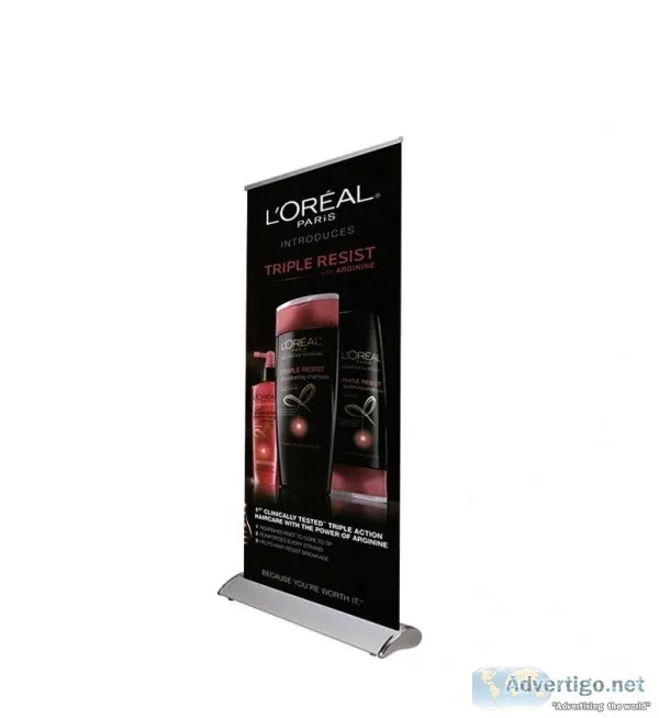 Display Solution - Step and Repeat banner stands
