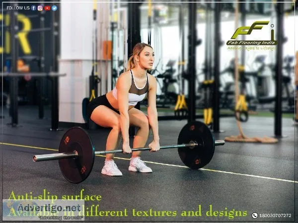 Why Rubber Gym Flooring Is Also a Right Choice for Your Home Gym