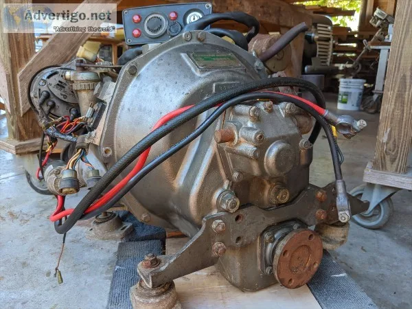 Diesel Sailboat Engine w Transmission