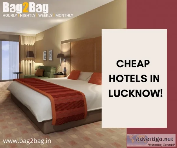 Book Cheap Hotels in Lucknow  Bag2Bag Rooms