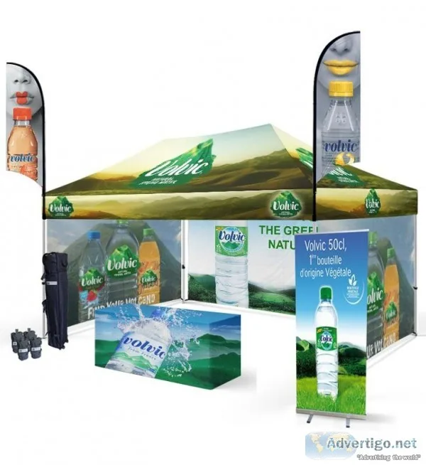 Custom Printed canopy tents  10x15 custom printed tent packages