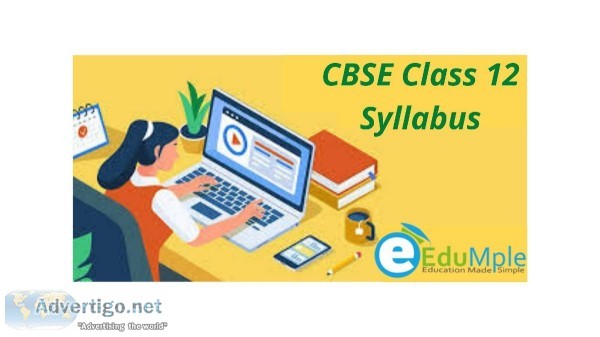 CBSE Class 12 Syllabus