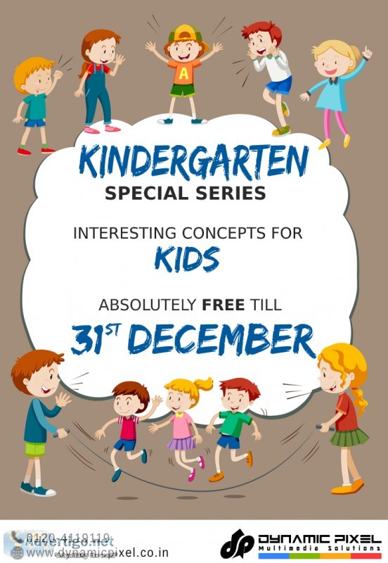 E-learning Kindergarten Online in Ghaziabad