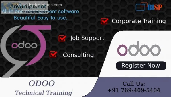 Odoo technical training