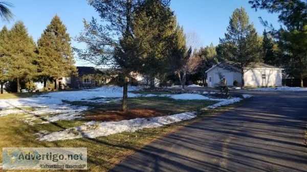 4 BEDROOM 2 BATH RANCH WITH FINISHED BASEMENT 2 CAR GARAGE AND 3