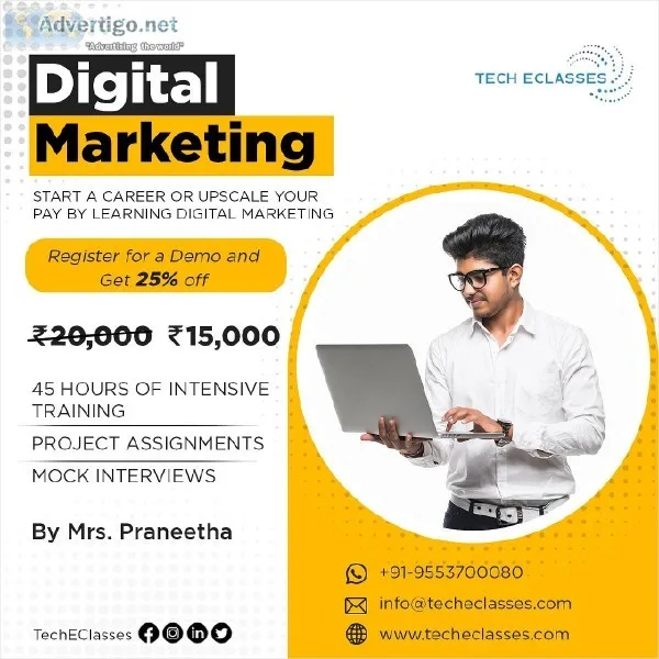 Best Digital Marketing Training - Tech Eclasses