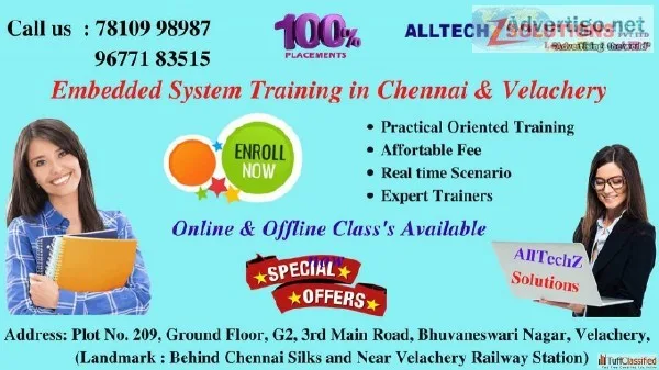 Embeeded Systems Training Institute with Placement in Chennai