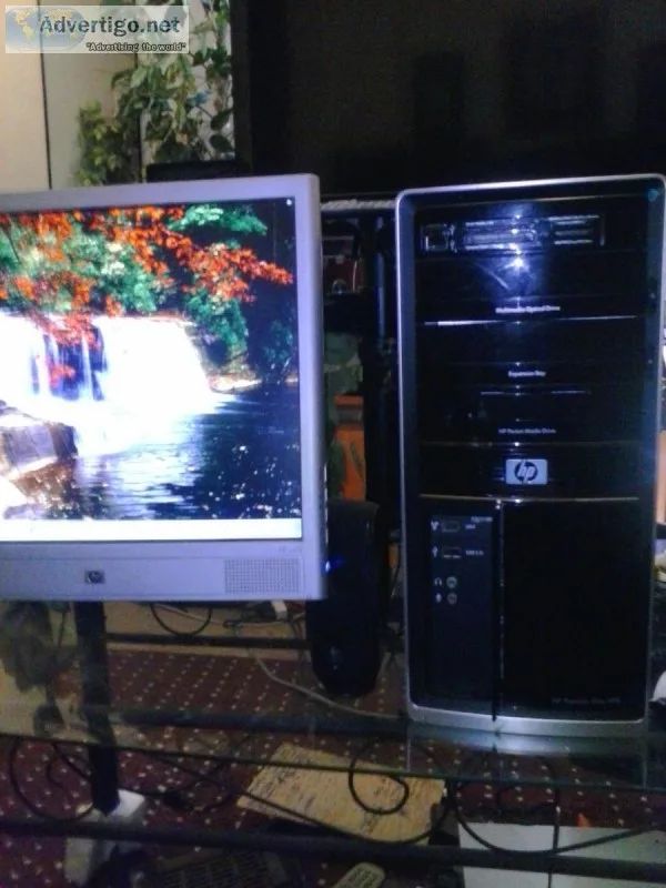 HP ELITE DESKTOP 500.GB HARD DRIVE 4.GB RAM WIN.10 AND 7