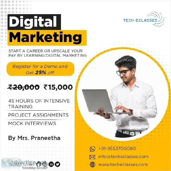 Online Digital Marketing Training - Tech Eclasses