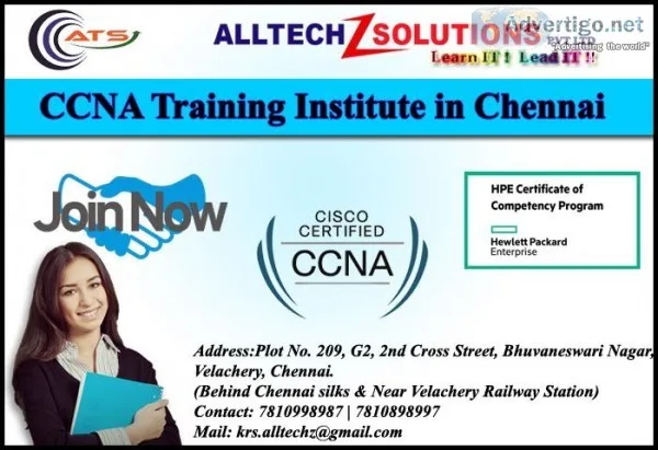 CCNA Training Institute with Placement in Chennai