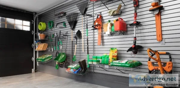 PVC Slatwall for Gardening Gym and Accessories