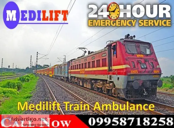 Get Low Budget and Fast Medical Train Ambulance in Mumbai by Med