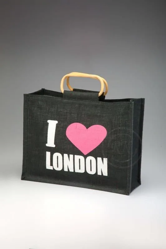 Jute Shopping Bags Cane Handle Manufacturer Exporter Supplier