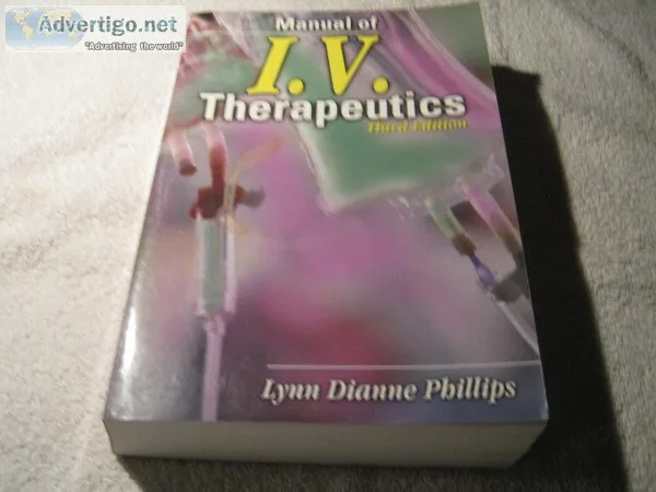 Manual of I.V. Therapeutics &ndash 3rd. Ed.