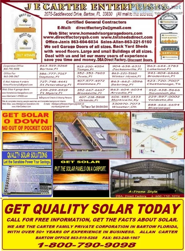 Special - Solar Systems-Installed