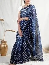 Attractive Hand Block Print Sarees