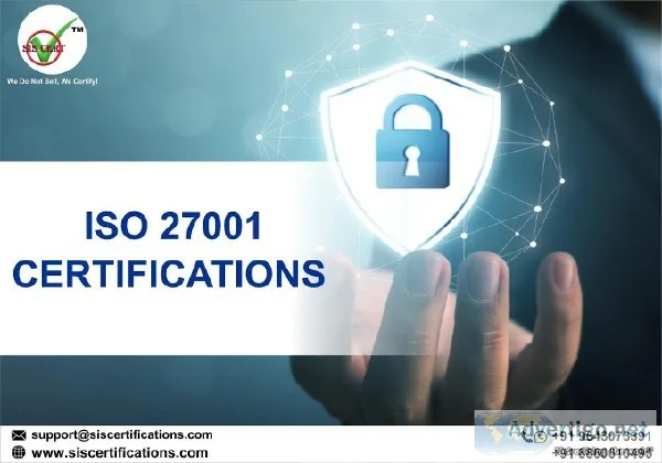 Get ISO 27001 Certifications  SIS Certifications body