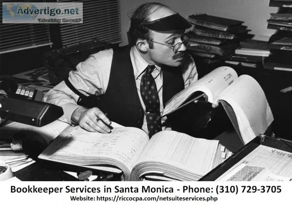 Bookkeeper and Bookkeeping Services in Santa Monica