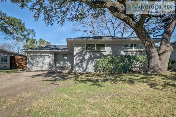 3 beds 2 baths single family home for rent in Dallas TX 75229