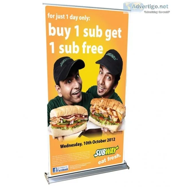 Banner Stands  Retractable Banner Stands  Display Solution