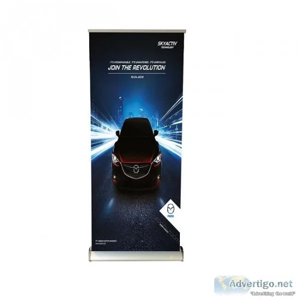 Adjustable Banner Stand for Trade shows  Roll Up Banners