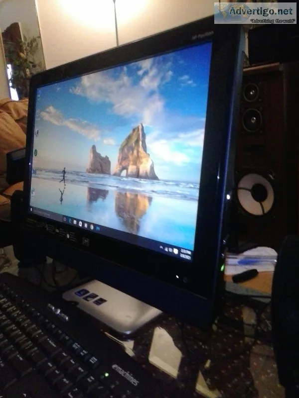 &quot18 HP ALL IN ONE MS213 KEY BOARD AND MOUSE 500.GB HD.  4.GB