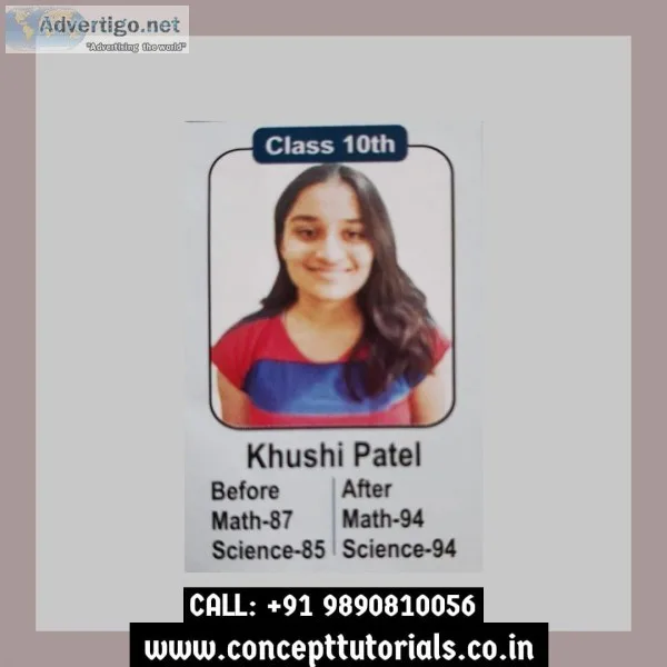 Best Tuition In Manjri - Concept Tutorials