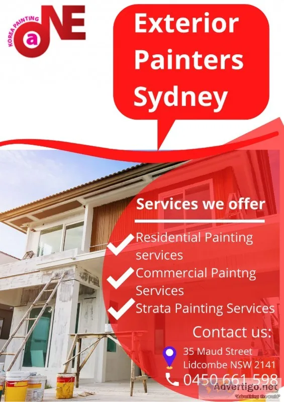 Hire residential and commercial exterior painting specialist