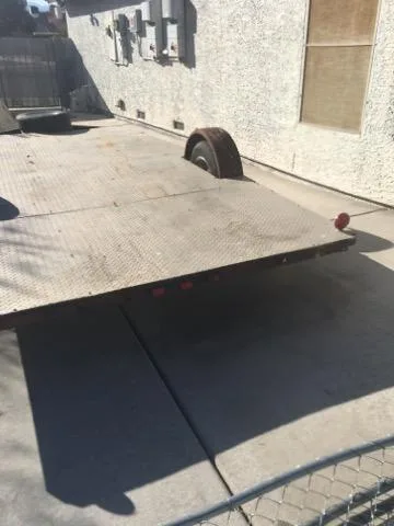 EXTRA LARGE FLAT BED TRAILER 1400