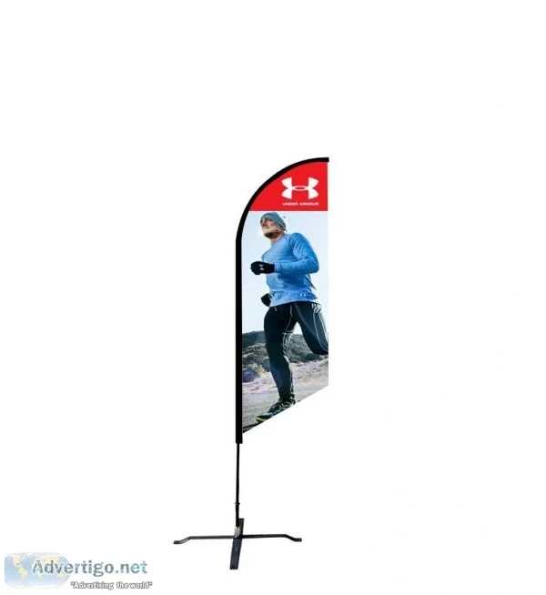 Advertising Flags   Custom - Printed Feather Flags - Tent Depot 