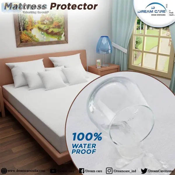 Buy Waterproof Mattress Protector Online with affordable price- 
