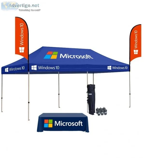 Create a Consistent Look With Promotional Tents
