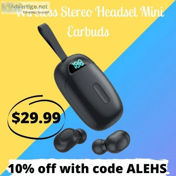 5.0 TRUE WIRELESS STEREO HEADSET MINI EARBUDS