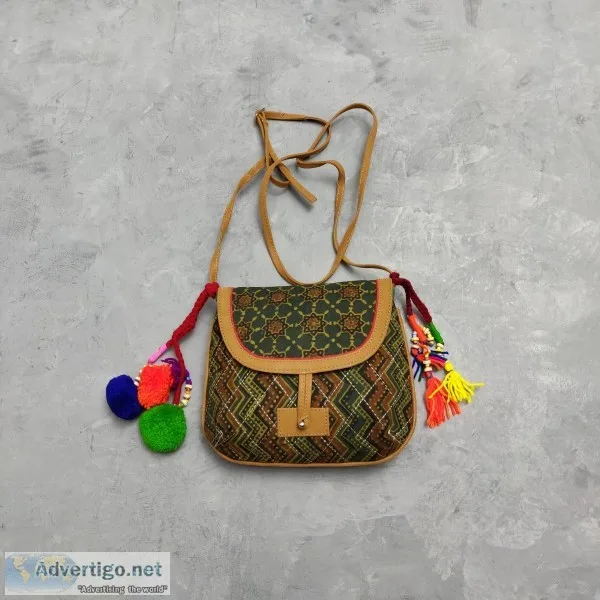 Printed Sling Bags - Jaipur Mela