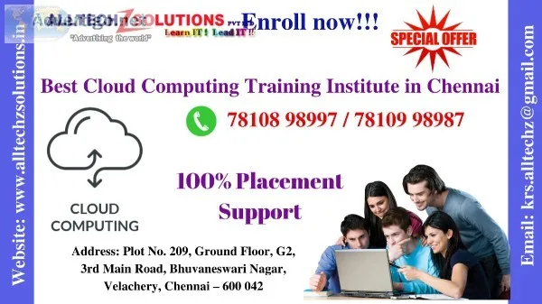 Cloud Computing  Training Institute with Placement in Chennai