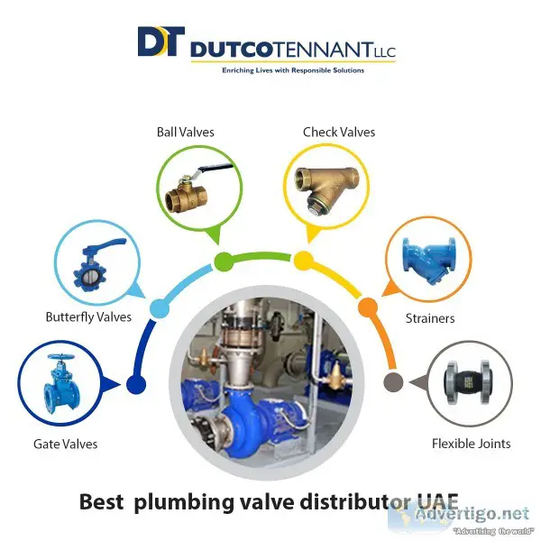 Best plumbing valve distributor in uae